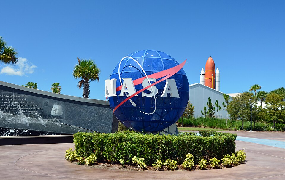 Kennedy Space Center Visitor Complex entrance