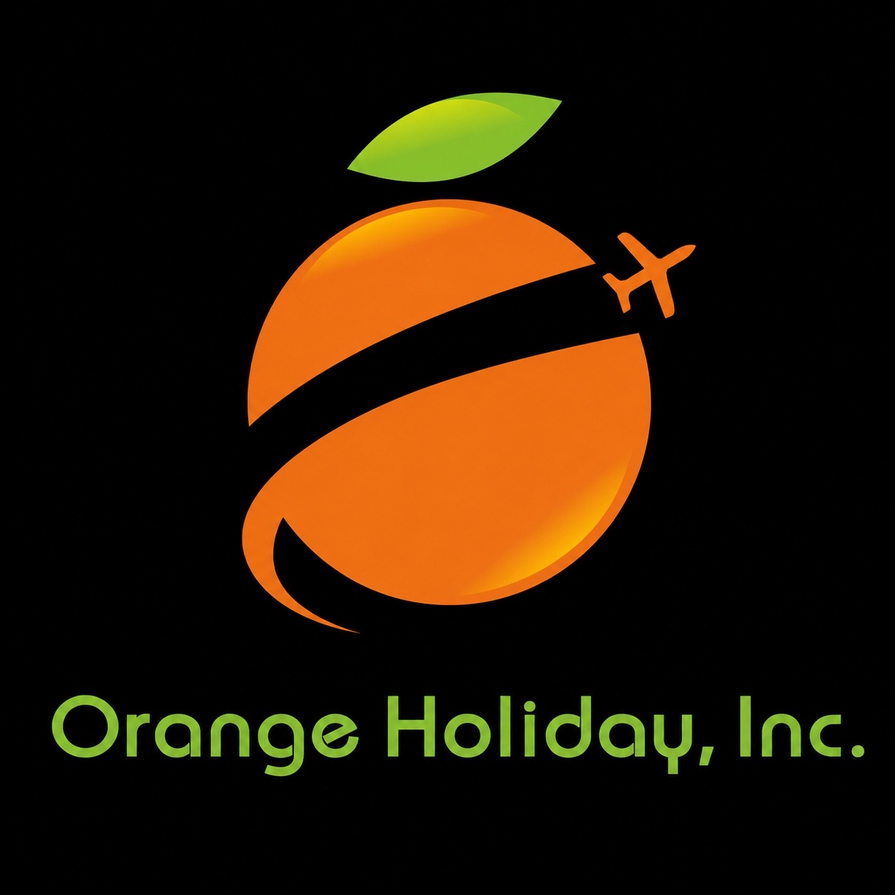 Orange Holiday Transportation logo